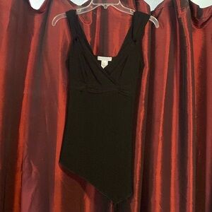 Asymmetrical tank blouse